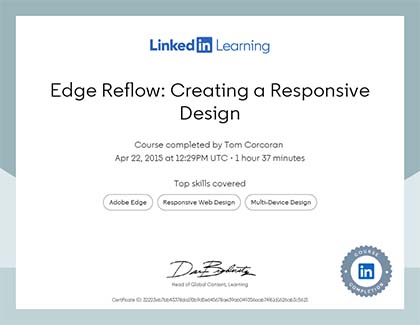 Lynda.com Edge Reflow: Creating a Responsive Design Course (2014)
