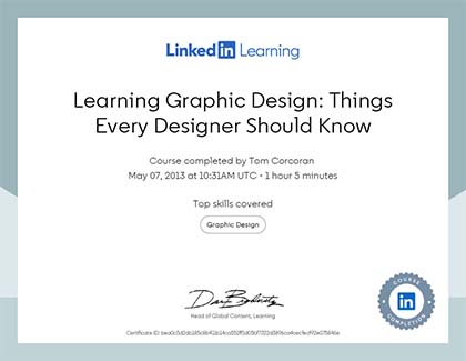 Lynda.com Learning Graphic Design: Things Every Designer Should Know Course (2013)