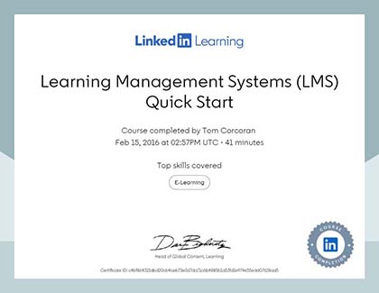 Lynda.com Learning Management Systems (LMS) Quick Start Course (2016)