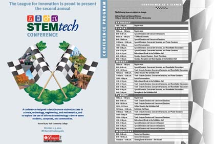 2011 STEMTech Conference Schedule & Program Indianapolis, Indiana (PDF)