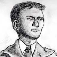 Charles Lindbergh Illustration