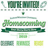 Illinois Wesleyan University (IWU) Homecoming Ad Graphic Design